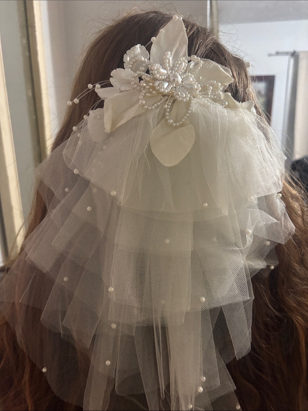Vintage Veil Hairpiece